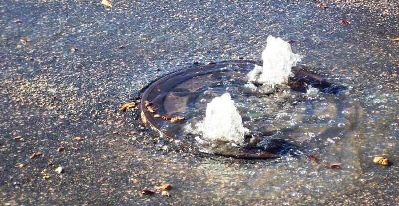 The dangers of a sewage overflow from fats, oils. grease.