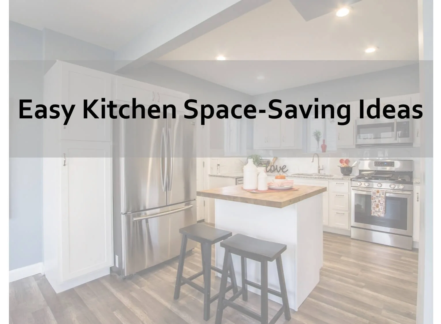 kitchen space-saving solutions